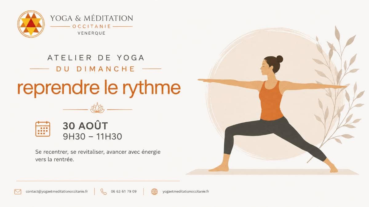 Atelier Reprendre le rythme